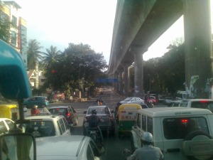 طريق معلق في بانغالور 1